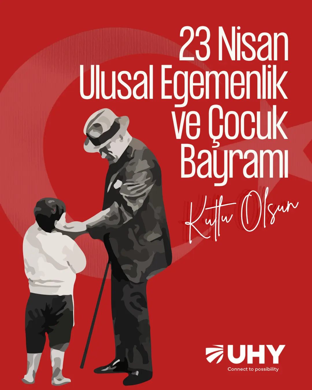 Güçlü bir geleceğin temeli, bugünün çocuklarına duyulan güven ve sağlanan imkanlarla atılır. Milli egemenliğimizin simgesi Türkiye Büyük Millet Meclisi'nin açılış yıl dönümünde; başta çocuklarımız olmak üzere tüm milletimizin 23 Nisan Ulusal Egemenlik ve Çocuk Bayramı'nı en içten dileklerimizle kutlarız.