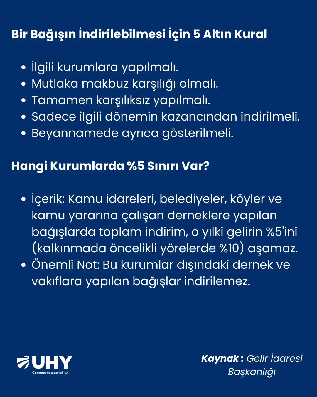 Bağış yaparken vergi avantajından faydalanmak mümkün! - Görsel 2