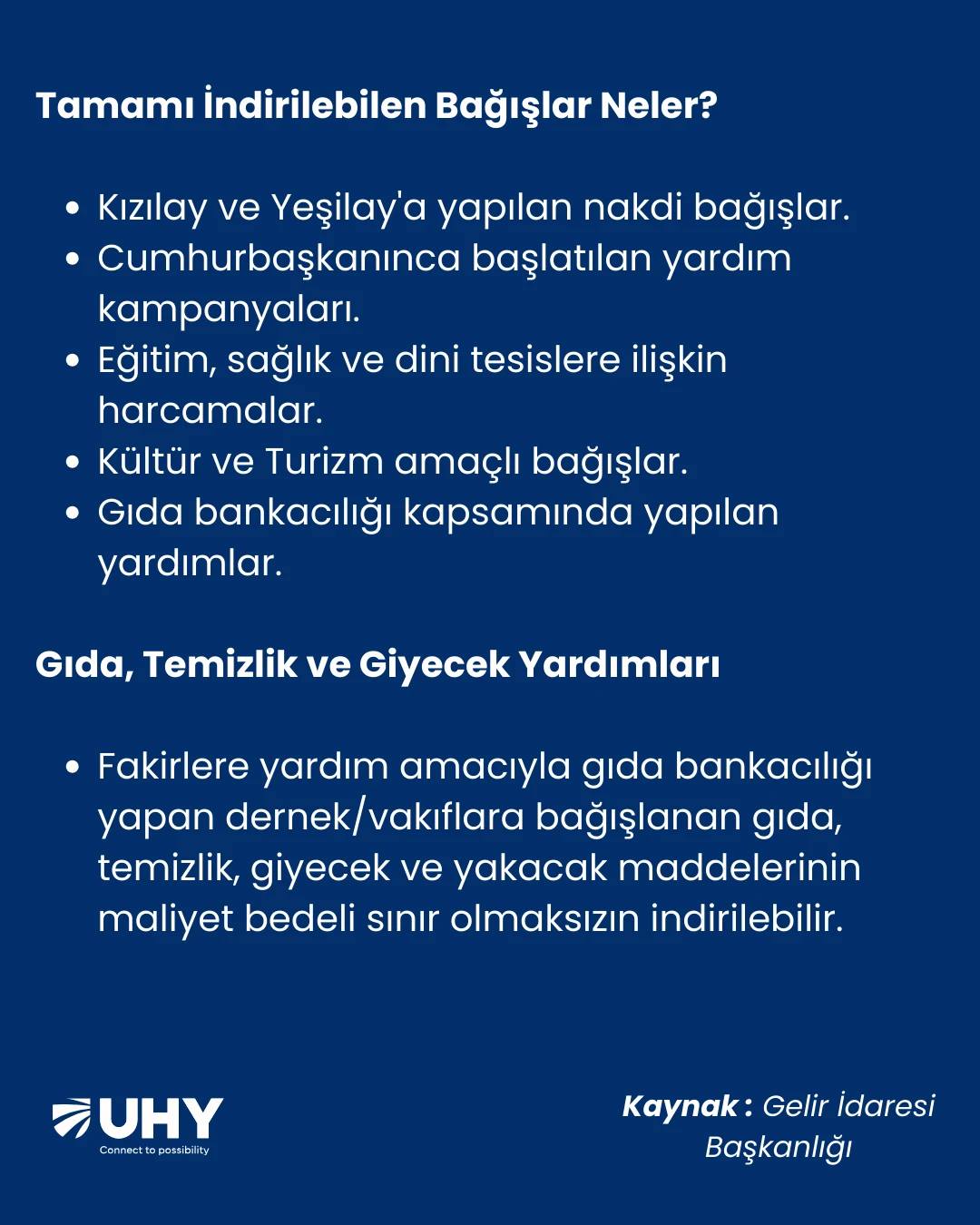 Bağış yaparken vergi avantajından faydalanmak mümkün! - Görsel 3