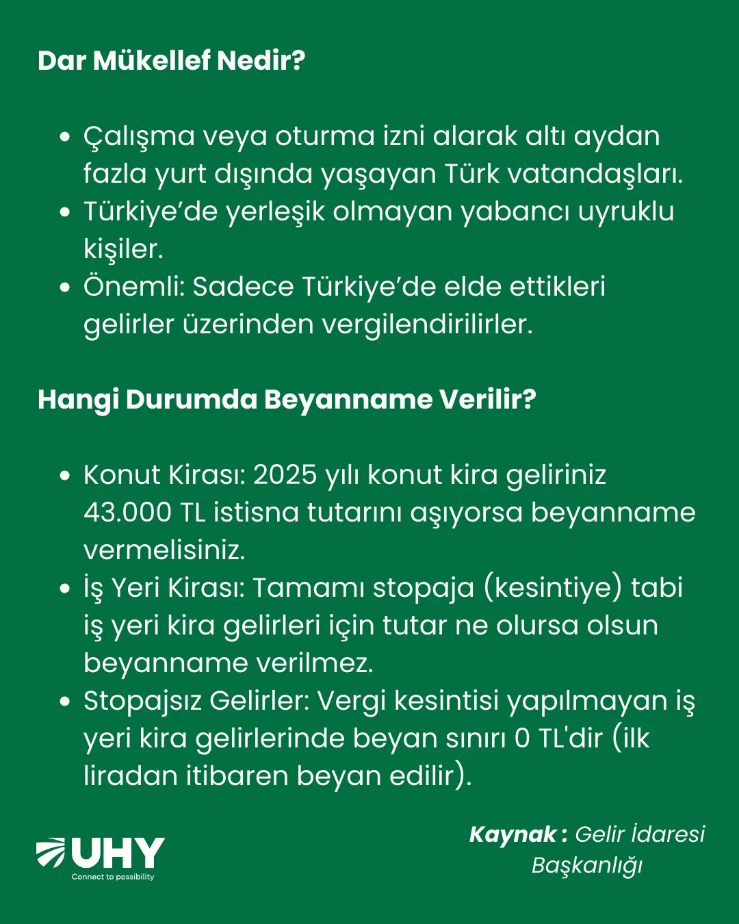 Yurt dışında yaşıyor ve Türkiye'deki mülkünüzden kira geliri mi elde ediyorsunuz? - Görsel 2