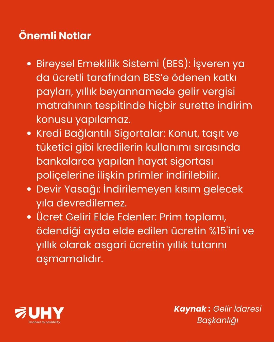 Sigorta primlerinizi vergiden düşerek tasarruf edebileceğinizi biliyor musunuz? - Görsel 4