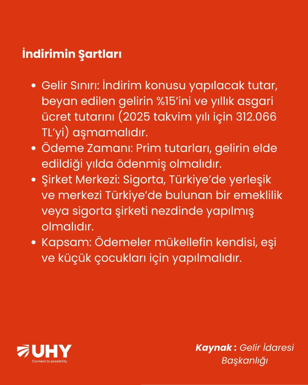 Sigorta primlerinizi vergiden düşerek tasarruf edebileceğinizi biliyor musunuz? - Görsel 2